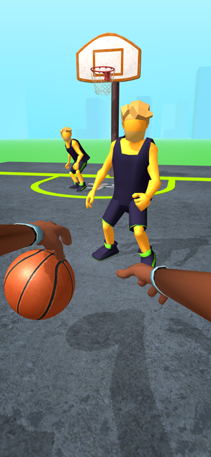 运球篮圈游戏中文手机版(Dribble Hoops)图片1