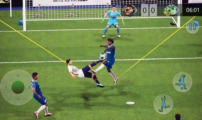 足球踢大师3D游戏官方最新版图片1