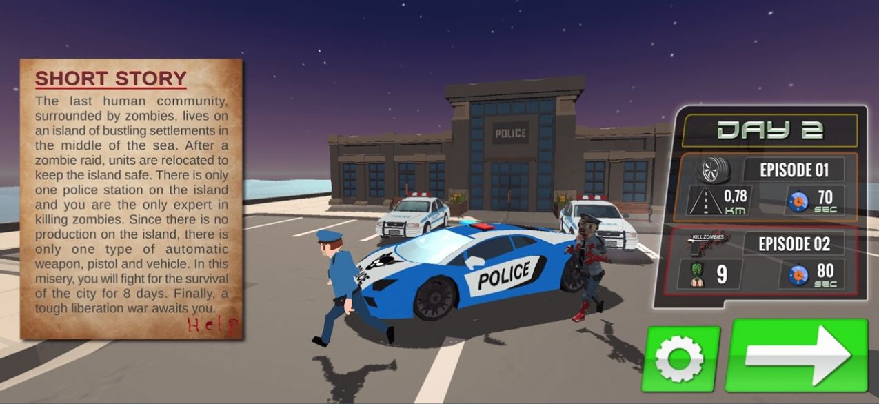 警察僵尸猎人游戏官方正式版图片1