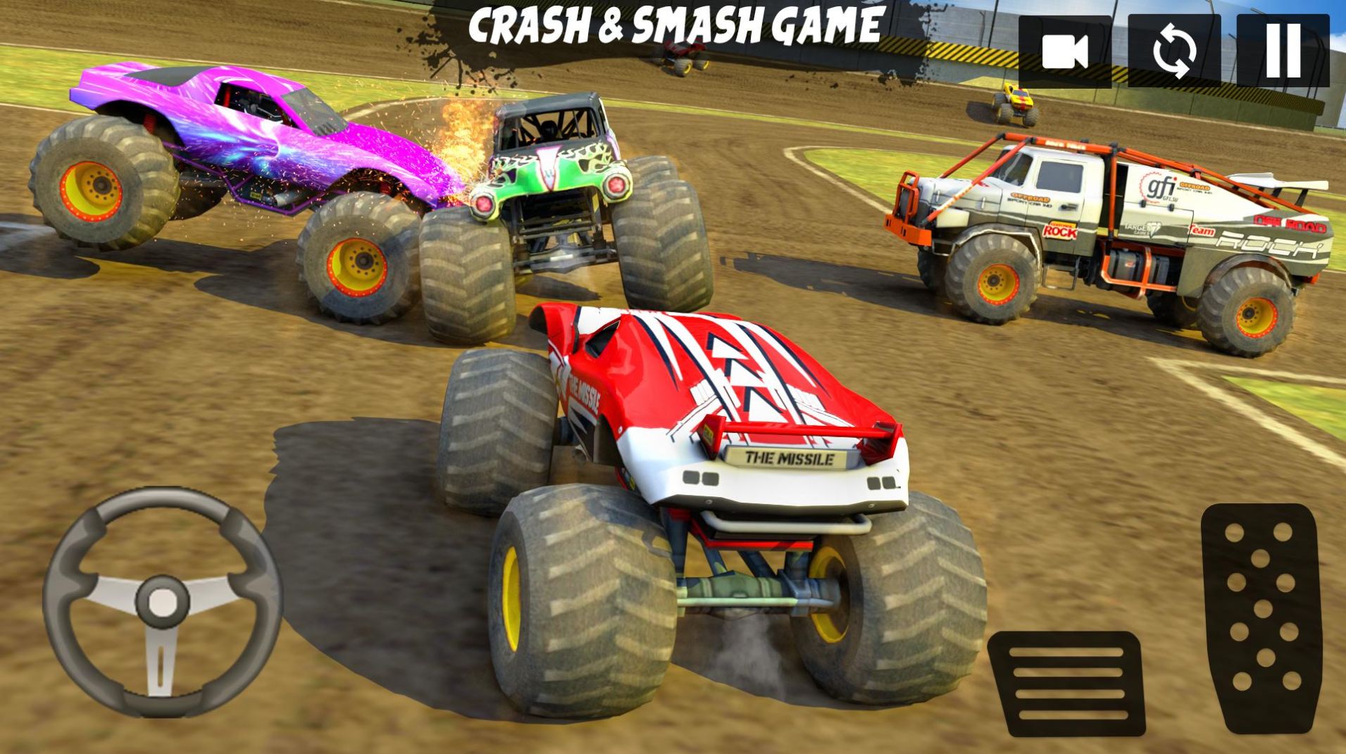 怪物卡车拆解赛游戏安卓版图片1