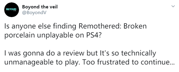 《修道院：破碎瓷器》不光PC版全是BUG PS4版也是